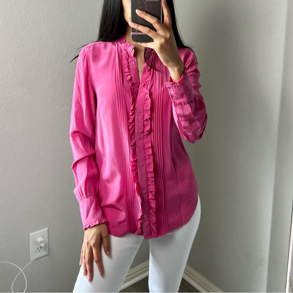 J Crew Pink Top
